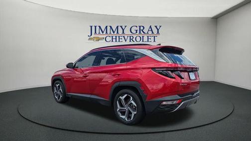 Calypso Red 2022 Hyundai TUCSON Limited