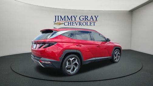 Calypso Red 2022 Hyundai TUCSON Limited