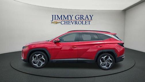 Calypso Red 2022 Hyundai TUCSON Limited