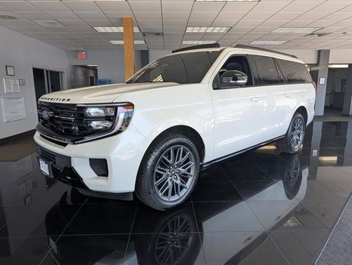 STAR WHITE MET TRI-COAT 2025 Ford Expedition PLATINUM