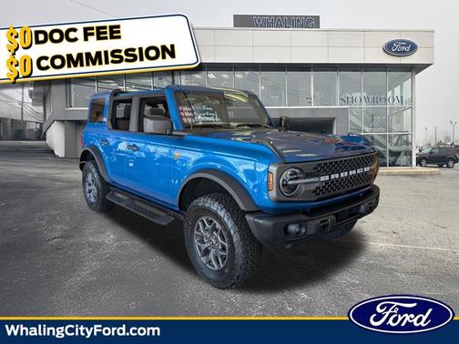 VELOCITY BLUE METALLIC 2025 Ford Bronco BADLANDS