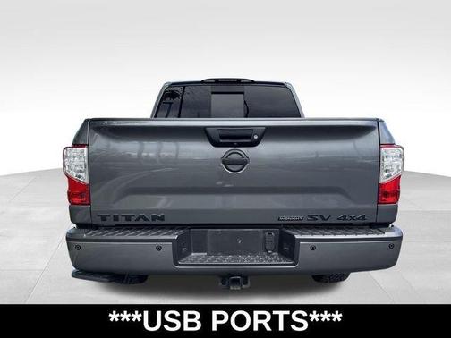 Gun Metallic 2019 Nissan Titan SV