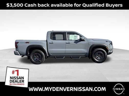 Boulder Gray Metallic 2026 Nissan Frontier PRO-4X