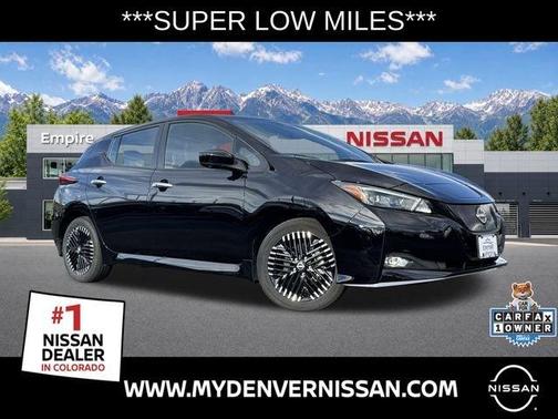 Black 2024 Nissan Leaf SV PLUS