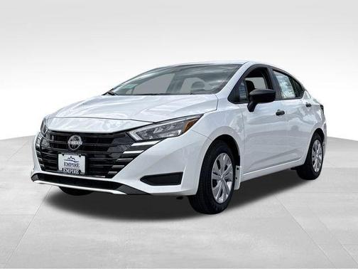 Cloud White 2025 Nissan Versa S