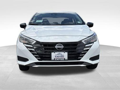 Cloud White 2025 Nissan Versa S