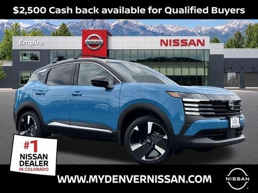 2t Ice Blk Roof 2026 Nissan Kicks SR