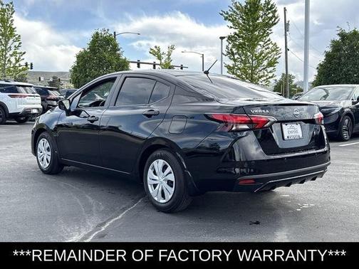 Black 2025 Nissan Versa S