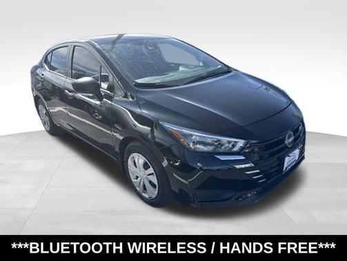 Black 2025 Nissan Versa S