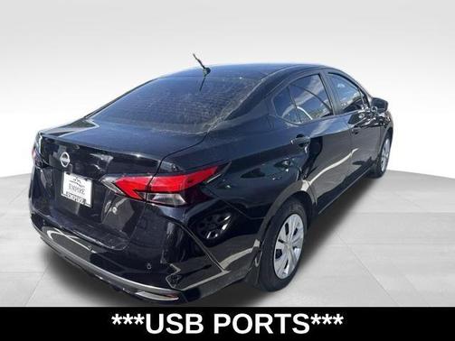 Black 2025 Nissan Versa S