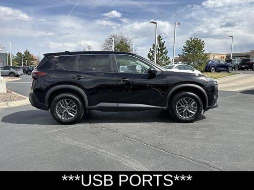 Super Black 2021 Nissan Rogue S
