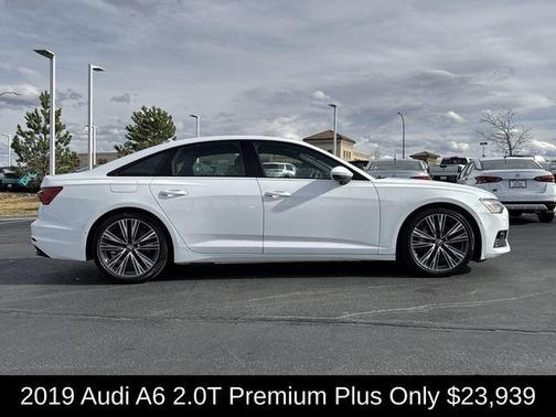 Ibis White 2019 Audi A6 55 Premium Plus
