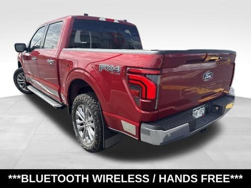 Red Metallic 2024 Ford F-150 Lariat