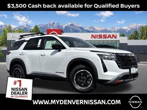 Everest White P 2026 Nissan Pathfinder Rock Creek