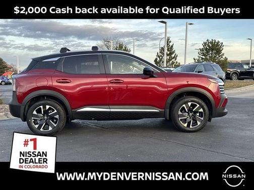 2t Red Blk Roof 2026 Nissan Kicks SV