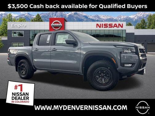 Boulder Gray Metallic 2026 Nissan Frontier PRO-4X