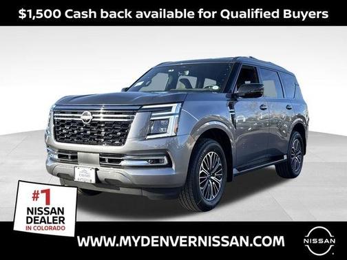 Gun Metallic 2026 Nissan Armada Platinum