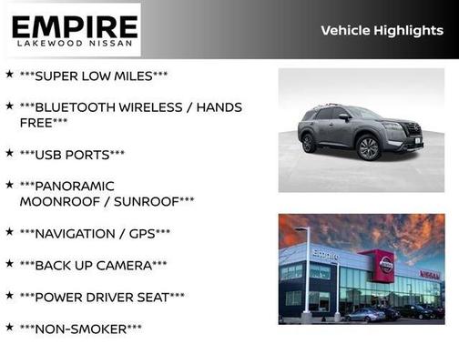 2023 Nissan Pathfinder SL