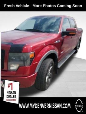 Red 2013 Ford F-150 FX4