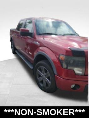 Red 2013 Ford F-150 FX4