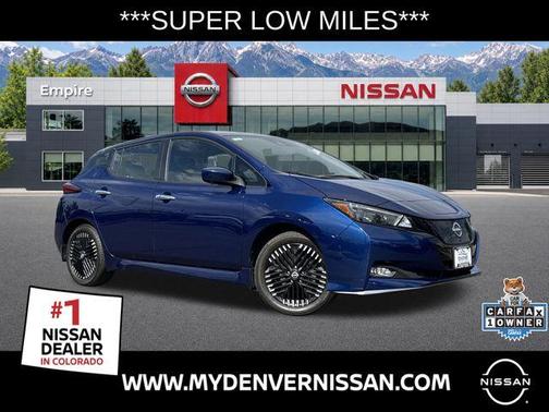 Deep Blue Pearl 2025 Nissan Leaf SV PLUS