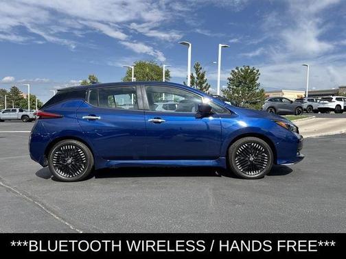Deep Blue Pearl 2025 Nissan Leaf SV PLUS