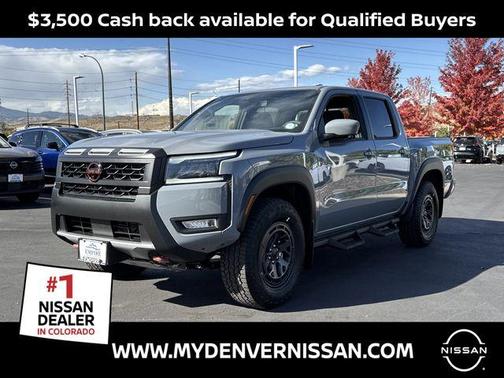 Boulder Gray Metallic 2026 Nissan Frontier PRO-4X