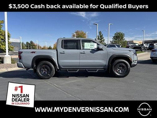 Boulder Gray Metallic 2026 Nissan Frontier PRO-4X