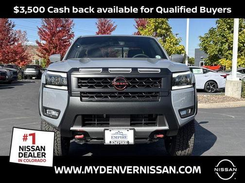 Boulder Gray Metallic 2026 Nissan Frontier PRO-4X