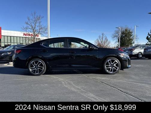 Black 2024 Nissan Sentra SR
