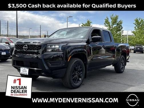 Black 2026 Nissan Frontier SV