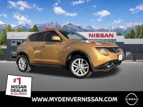 Atomic Gold 2014 Nissan Juke SV
