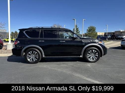Black 2018 Nissan Armada SL
