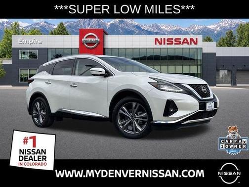 Pearl White Tri-Coat 2024 Nissan Murano Platinum