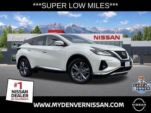 Pearl White Tri-Coat 2024 Nissan Murano Platinum