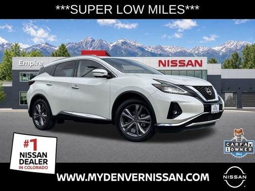 Pearl White Tri-Coat 2024 Nissan Murano Platinum
