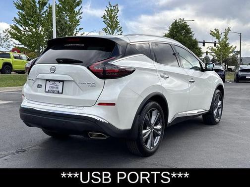 Pearl White Tri-Coat 2024 Nissan Murano Platinum