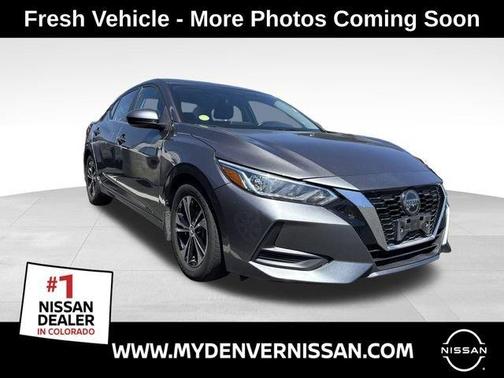 Gun Metallic 2021 Nissan Sentra SV