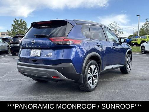 Caspian Blue 2022 Nissan Rogue SV