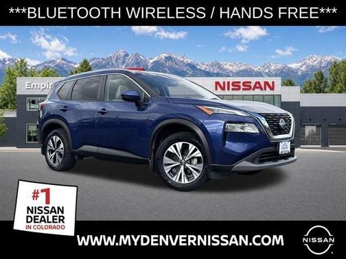 Caspian Blue 2022 Nissan Rogue SV