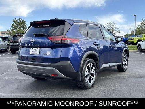 Caspian Blue 2022 Nissan Rogue SV