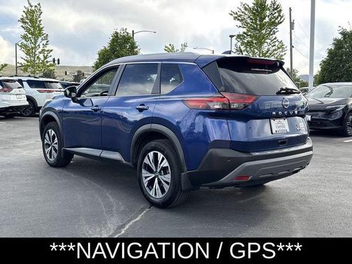Caspian Blue 2022 Nissan Rogue SV