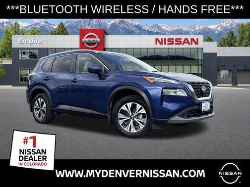 Caspian Blue 2022 Nissan Rogue SV