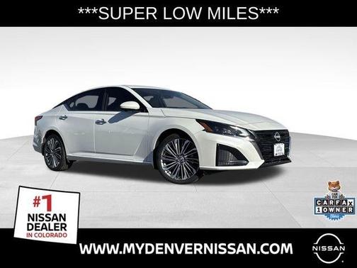 White 2023 Nissan Altima 2.5 SL