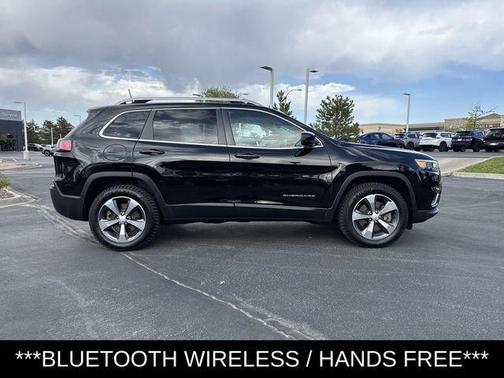 Diamond Black 2019 Jeep Cherokee Limited