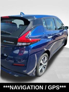 Deep Blue Pearl 2020 Nissan Leaf S PLUS