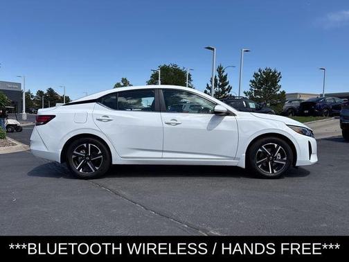 Cloud White 2024 Nissan Sentra SV