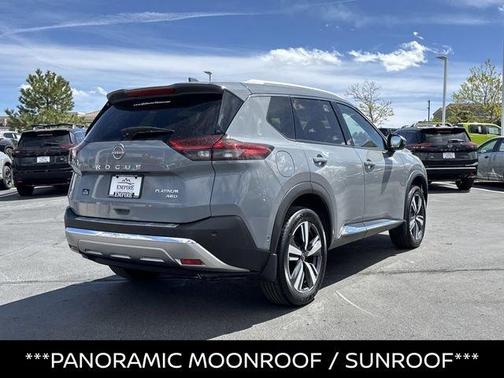 Boulder Gray Pearl 2023 Nissan Rogue Platinum