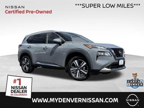 Boulder Gray Pearl 2023 Nissan Rogue Platinum