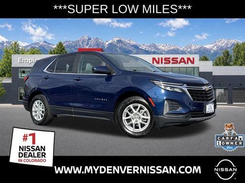 Blue Glow Metallic 2022 Chevrolet Equinox 1LT